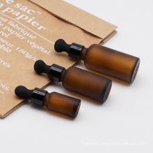 Empty Glass Dropper Bottle Packaging For Essential Oil